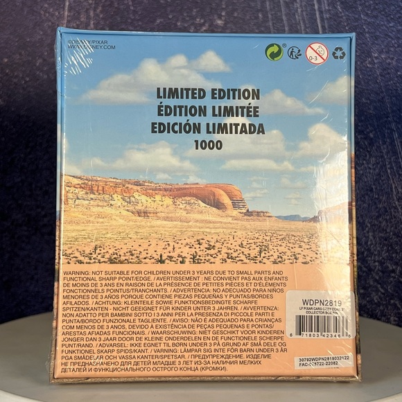 Loungefly: Pixar Cars Cozy Cone 3" Collector Box Pin - Picture 2 of 3